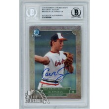 Cal Ripken Jr. 2016 Bowman Chrome Draft History Autograph Card #MLBD-CR BAS