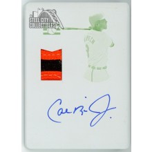 Cal Ripken Jr. 2021 Panini National Treasures Printing Plate Patch Auto Card 1/1