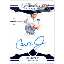 Cal Ripken Jr. 2019 Panini Flawless Sapphire Autograph Card #FA-CR 04/10