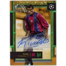 Rivaldo 2024-25 Topps Museum UCC Museum Gold Autograph Card #GPA-RV 1/1