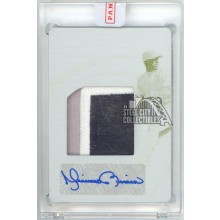 Mariano Rivera 2019 Panini Immaculate Patch Autograph Printing Plate Card #JJ-MR 1/1