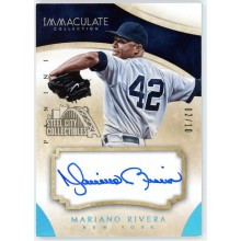 Mariano Rivera 2014 Panini Immaculate Autograph Card #31 2/10