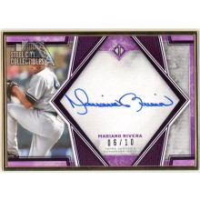 Mariano Rivera 2019 Topps Transcendent Purple Autograph Card #TCVA-MR 6/10
