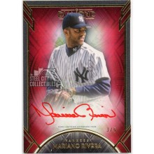 Mariano Rivera 2021 Topps Diamond Icons Red Ink Autograph Card #RI-MR 3/5