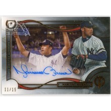 Mariano Rivera 2019 Topps Tribute Postseason Autograph Card #TTP-MR 11/15