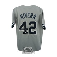 Mariano Rivera Autographed New York Custom HOF 2019 Gray Baseball Jersey - JSA