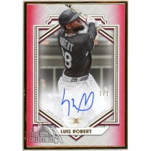 Luis Robert 2022 Topps Definitive Framed Autograph Card #DCFA-LR 1/1