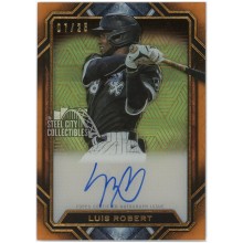 Luis Robert 2021 Topps Tribute Iconic Perspectives Autograph Card #IPA-LR 7/25