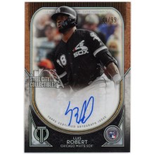 Luis Robert 2020 Topps Tribute League Inauguration Rookie Autograph Card #LA-LR 19/99