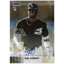 Luis Robert 2020 Topps Stadium Club Rookie Autograph Card #ALR