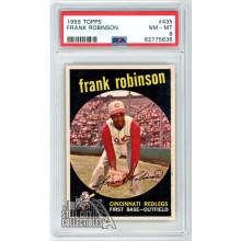 Frank Robinson 1959 Topps Card #435 PSA 8 NM-MT (636)