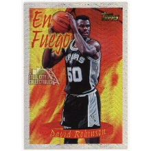 David Robinson 1996-97 Topps Season's Best En Fuego Card #5