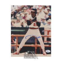 Rod Carew Autographed California Angels 8x10 Baseball Photo - JSA (Stance)