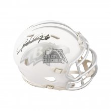 Rod Woodson Autographed Baltimore Ravens Ice Mini Football Helmet - BAS COA