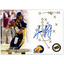 Aaron Rodgers 2005 Press Pass Rookie Auto 89/100