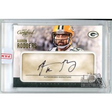 Aaron Rodgers 2017 Panini Certified Cuts Modern Cuts Autograph Card #MC-AR 05/10