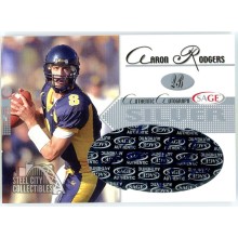 Aaron Rodgers 2005 Sage Rookie Autograph Card #A37 55/80