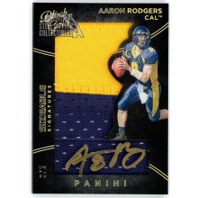 Aaron Rodgers 2016 Panini Black Gold Sizeable Signatures Patch Auto Card #4 3/5