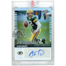 Aaron Rodgers 2021 Panini Contenders Optic Perennial Contenders Auto 4/25