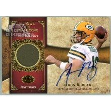 Aaron Rodgers 2011 Topps Five Star Patch Autograph Card #FSSP-AR 23/40