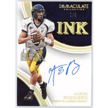 Aaron Rodgers 2016 Panini Immaculate Collegiate Ink Autograph Card #5 1/5