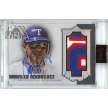 Alex Rodriguez 2019 Topps Dynasty Patch Autograph Card #DAP-AR4 4/5