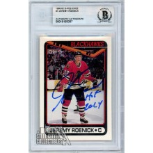 Jeremy Roenick 1990-91 O-Pee-Chee "HOF 2024" Autograph Rookie Card #7 BAS