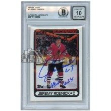 Jeremy Roenick 1990-91 Topps "HOF 2024" Rookie Autograph Card #7 BAS 10