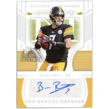 Ben Roethlisberger 2020 Panini National Treasures Auto 2/5