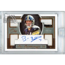Ben Roethlisberger 2018 Panini One Quad Patch Autograph Card #116 10/15