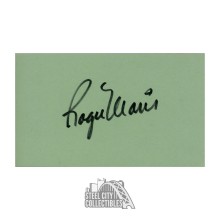 Roger Maris Autographed New York Yankees Index Card - BAS LOA