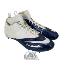 Roger Staubach Autographed Nike Lunar Superbad Pro Football Cleats - BAS