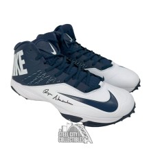Roger Staubach Autographed Blue & White Nike Football Cleats - BAS