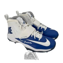 Roger Staubach Autographed Nike Flywire Football Cleats - BAS