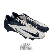 Roger Staubach Autographed Nike Vapor Pro Football Cleats - BAS