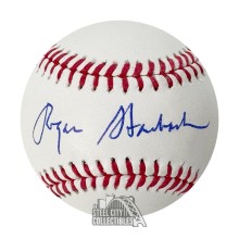 Roger Staubach Autographed Official MLB Baseball - BAS