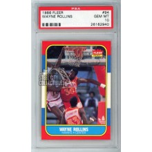 Wayne Rollins 1986-87 Fleer Basketball Card #94 PSA 10