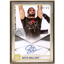 Seth Rollins 2020 Topps Transcendent WWE Autograph Card #A-SR /25