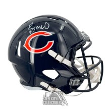 Rome Odunze Autographed Chicago Speed Replica Full Size Football Helmet - Fanatics