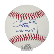 Ron Cey 1981 WS MVP Autographed Official MLB Baseball - JSA
