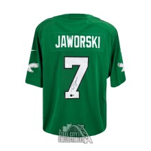 Ron Jaworski Autographed Philadelphia Green Nike Football Jersey - BAS