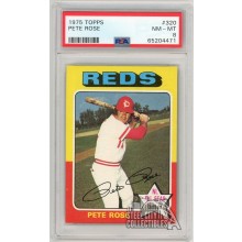 Pete Rose 1975 Topps Card #320 PSA 8 NM-MT (471)