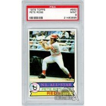 Pete Rose 1979 Topps Card #650 PSA 9 Mint