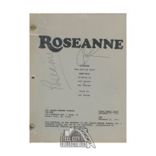 Roseanne Barr, John Goodman Autographed Roseanne The Bowling Show Script - JSA LOA
