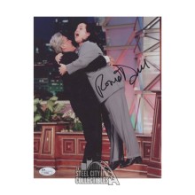 Rosie O'Donnell Autographed Jay Leno Hug 8x10 Photo - JSA