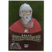 Patrick Roy 2013 In The Game Draft Prospects Gold Card #164 /10