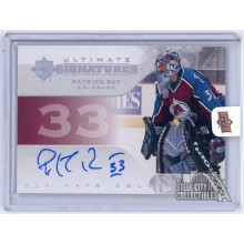 Patrick Roy 2019-20 Upper Deck Ultimate Collection Autograph Card #US-PR