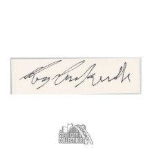 Roy Campanella Autographed Brooklyn Dodgers Cut Signature - PSA/DNA