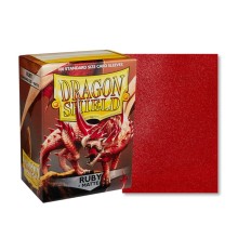 Dragon Shield Matte Ruby Sleeves 100ct Box