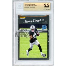 Henry Ruggs 2020 Panini Instant Rated Rookie Card #5 BGS 9.5